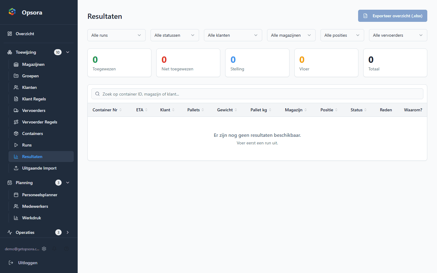 Opsora Allocator — De kern van Opsora